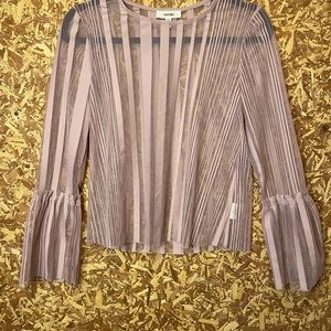 !!PINK SEE THROUGH TOP!! (Long sleeve)